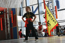 Opening Centraal Station Rotterdam 2014 Kung Fu kinderen
